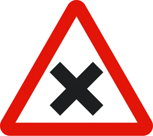 Intersección con prioridad de la derecha