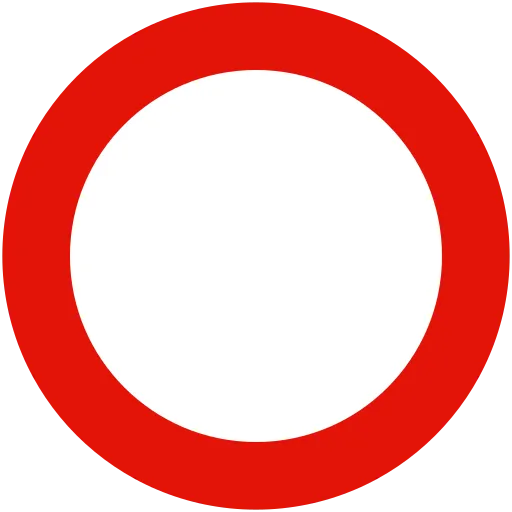 Circulación prohibida