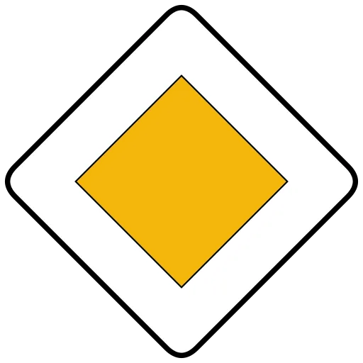 Calzada con prioridad