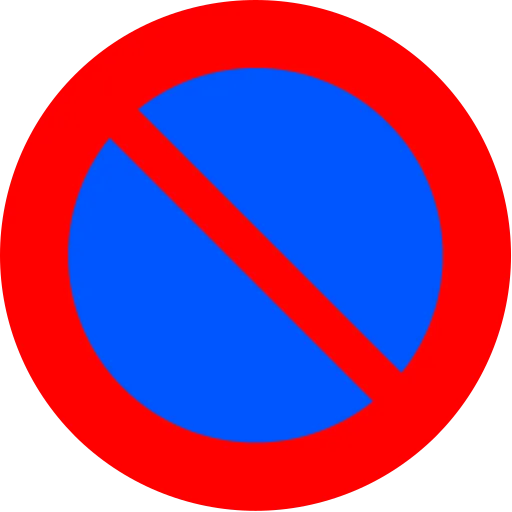 Estacionamiento prohibido