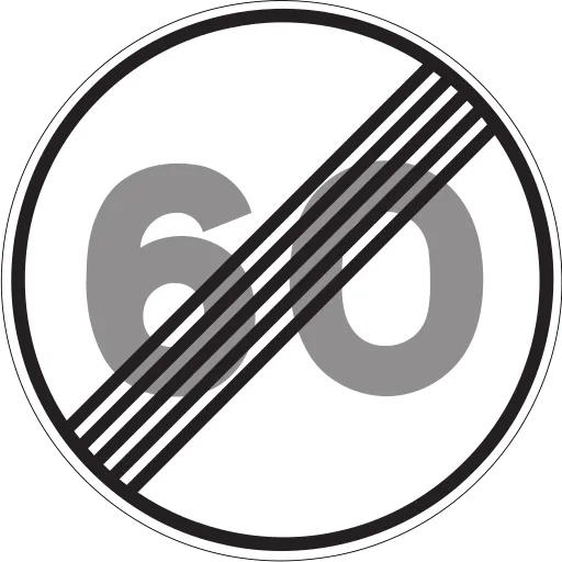 Fin de limitación de velocidad